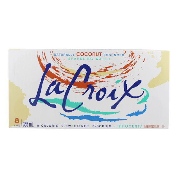 LA CROIX COCONUT SPARKLING WATER BEVERAGE